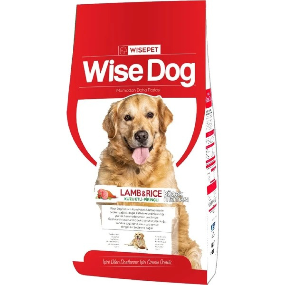 Wise Dog Wise Dog Kuzu Etli & Pirinçli Yetişkin Köpek Maması 15 kg x 4 Adet Evcil Hayvan Ürünleri Fiyatı