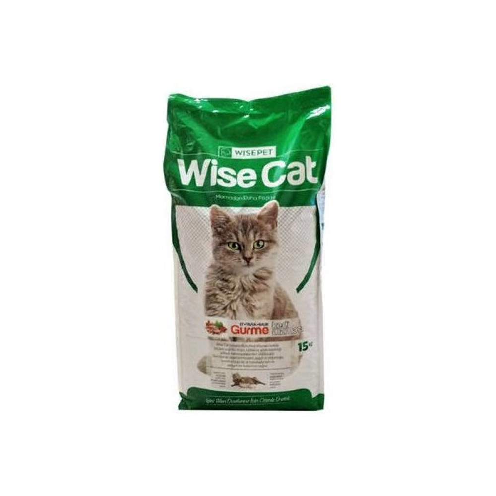 Wisecat Gurme Kedi Maması 15KG Evcil Hayvan Ürünleri Fiyatı