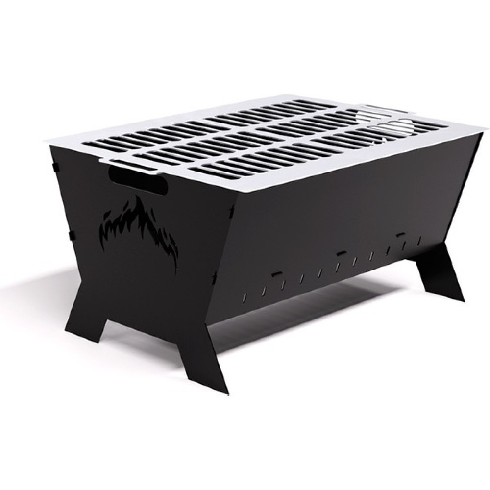 WiseDec Metal Mangal Izgaralı Kolay Kurulumlu ve Taşınabilir Mangal/ Barbekü Bahçe Mangalı & Barbekü Fiyatı