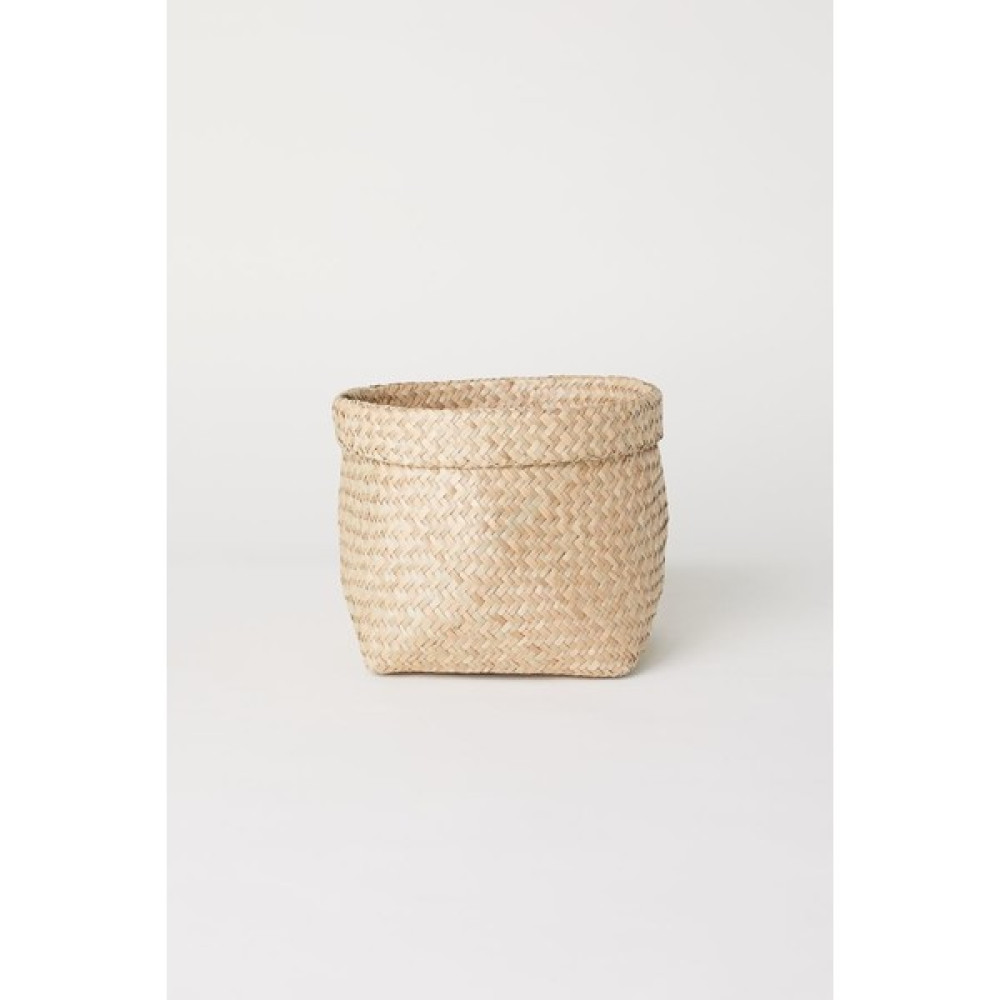 Wisha Natural Küçük Boy Natural Hasır Sepet / Saksılık 23X18CM Saksı ve Aksesuarları Fiyatı