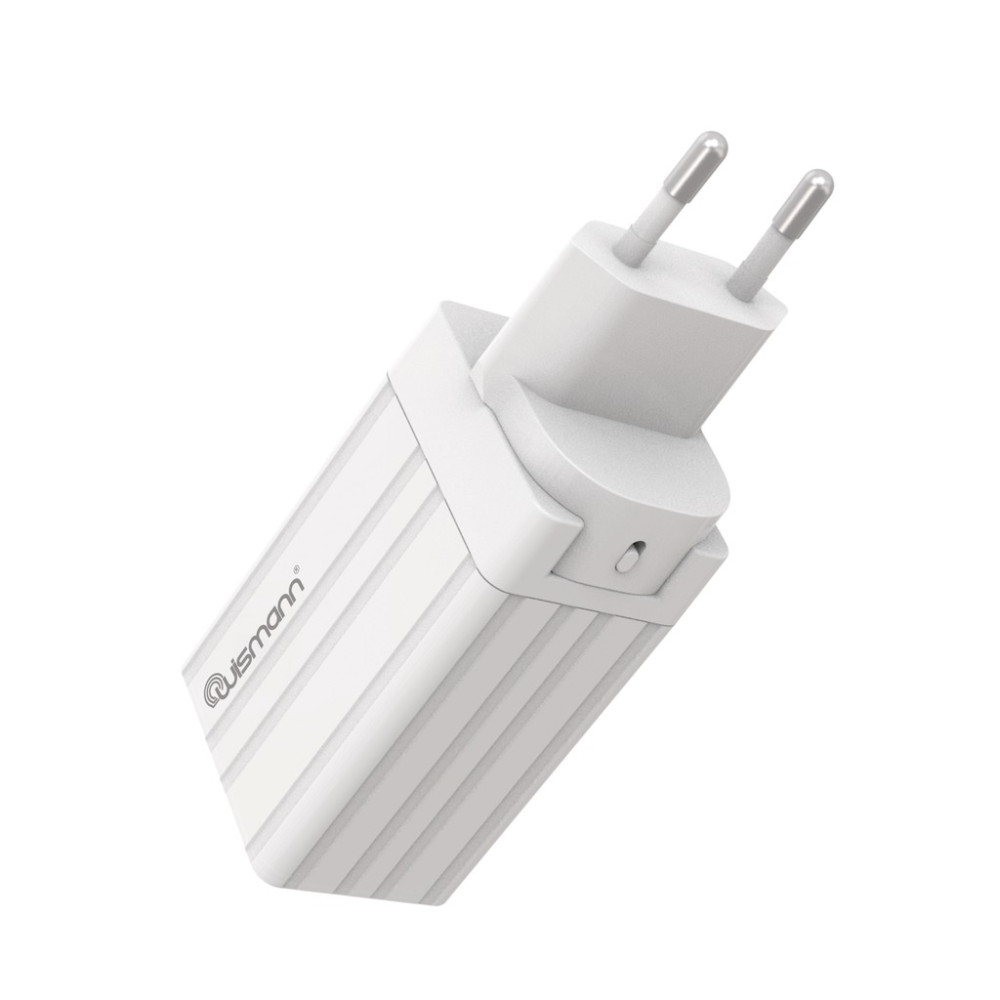 Wismann 65W Usb-C Güç Adaptörü 3 Port Gan Tech (Şarj Isısını Düşürür) 25W/40W/60W Type-C Hızlı iPhone & Android & iPad & Macbook Şarj Cihazı Univer... Cep Telefonu Şarj Cihazı Fiyatı