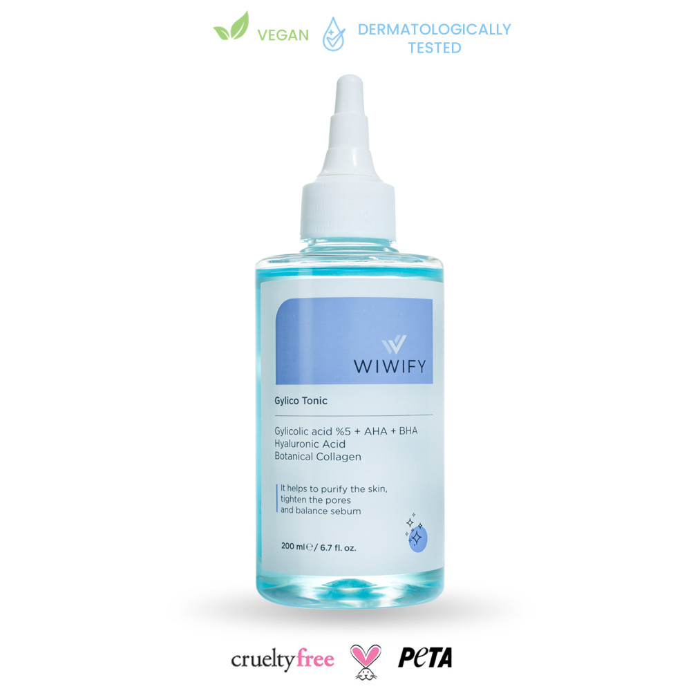 WIWIFY Arındırıcı Cilt Yenileyici Komedon Siyah Nokta Sivilce Karşıtı Tonik (glycolic Acid 5% Aha Bha) Cilt ve Yüz Bakımı Fiyatı