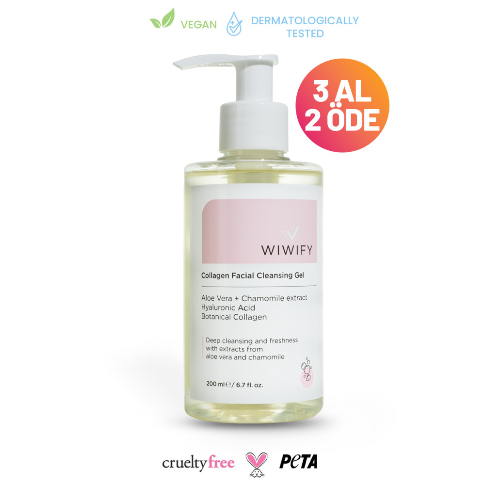 WIWIFY Arındırıcı Tazeleyici Yüz Temizleme Jeli (aloe Vera Ve Papatya Özlü) 200 Ml Cilt Temizleme ve Peeling Fiyatı