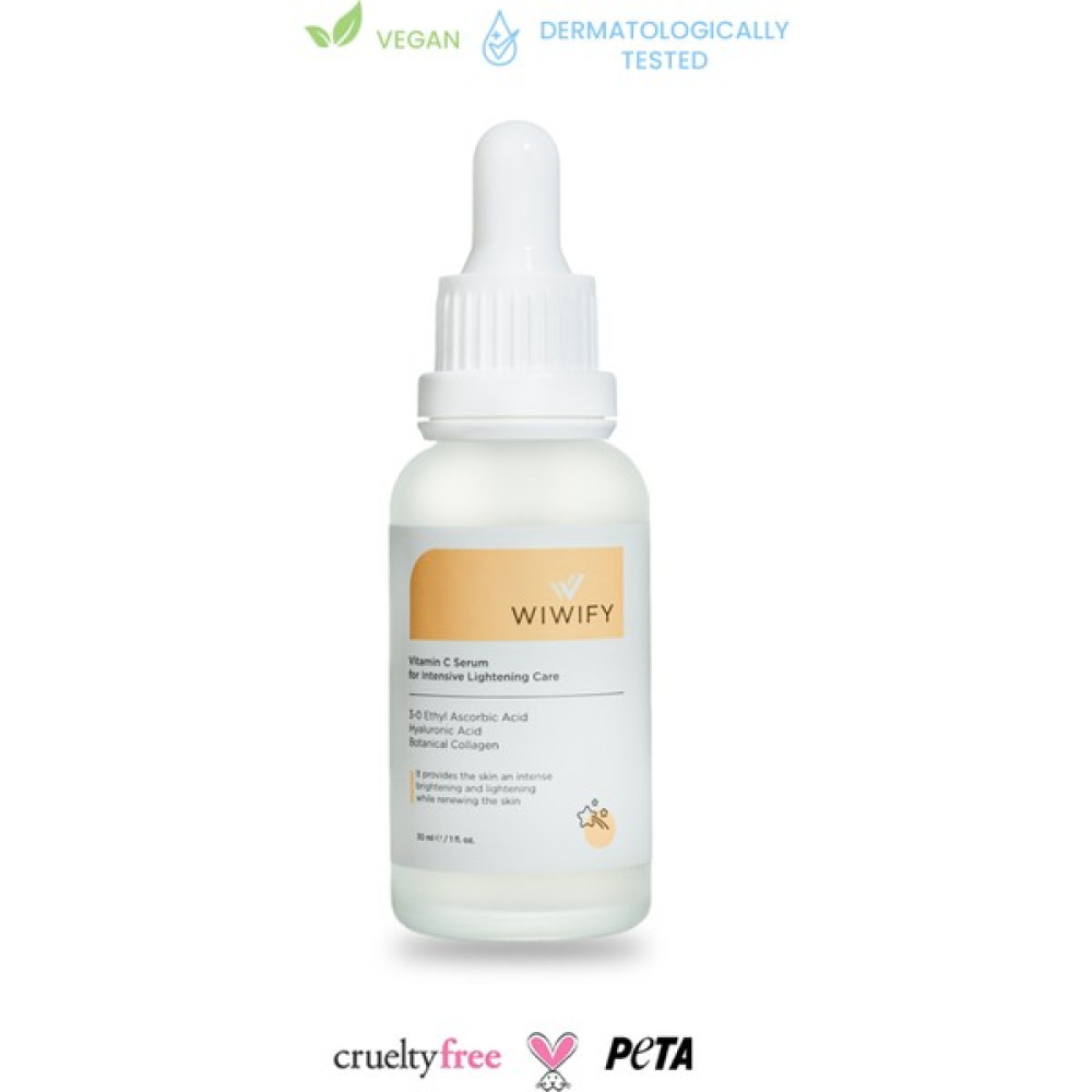 Wiwify C Vitamini Aydınlatıcı Botanikal Kolajen Serum 30 Ml Anti-Aging / Yaşlanma Karşıtı Fiyatı