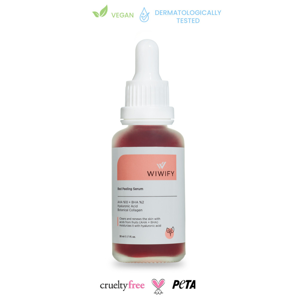 WIWIFY Gözenek Sıkılaştırıcı Akne Karşıtı Yenileyici Botanikal Kolajen Peeling Serum (aha10% + Bha2%) 30 Ml Cilt ve Yüz Bakımı Fiyatı