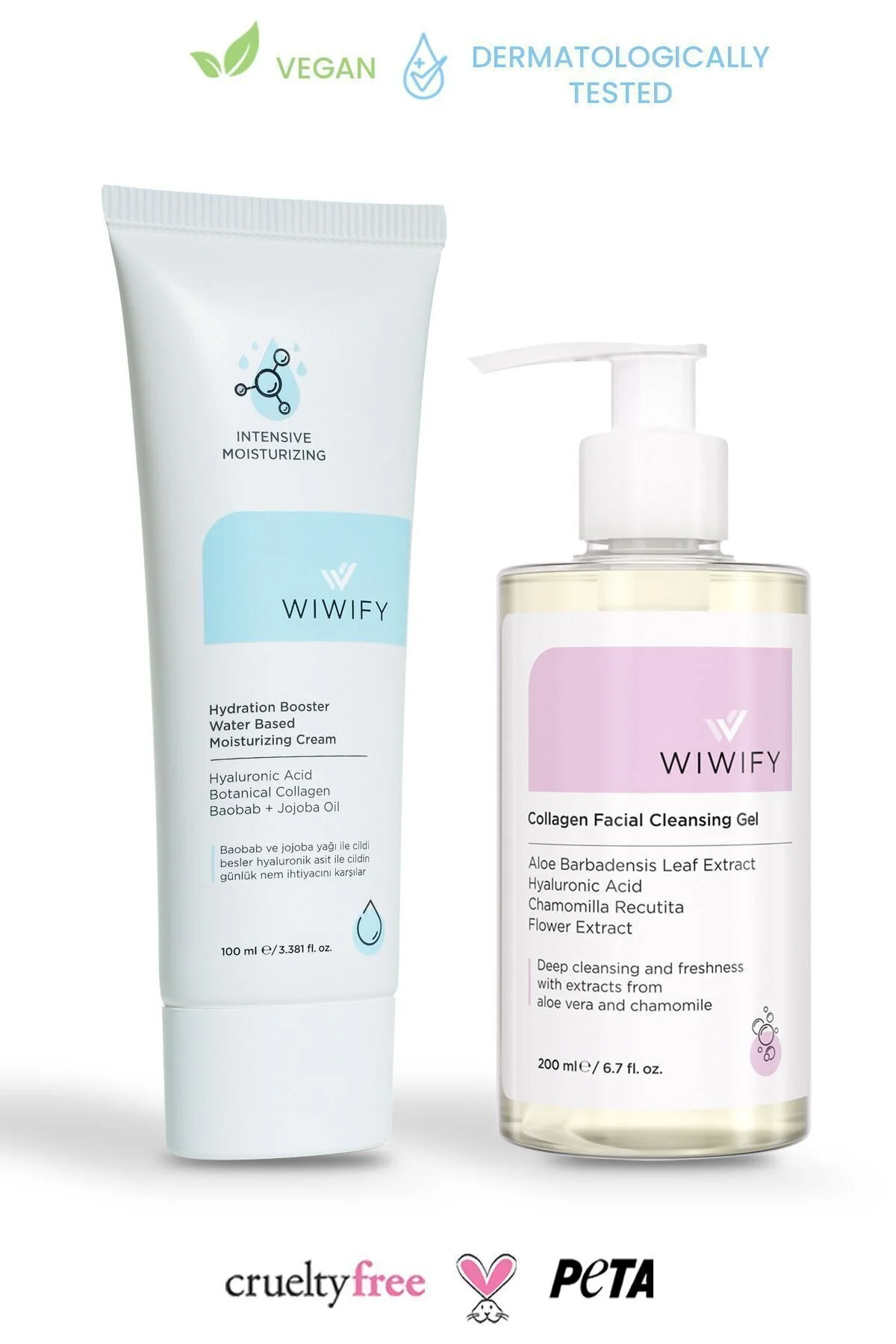 WIWIFY Kuru ve Hassas Ciltler İçin" Cilt Temizleme ve Peeling Fiyatı