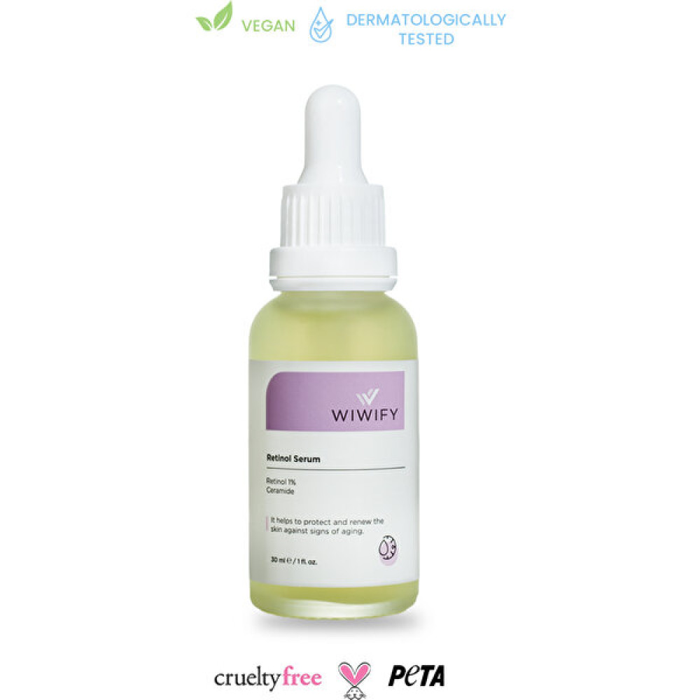 WIWIFY Onarıcı, Besleyici Retinol + Vita-A Serum (1% Retinol + Ceramide) Anti-Aging Anti-Aging / Yaşlanma Karşıtı Fiyatı