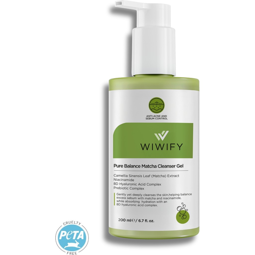 Wiwify Pure Balance Yüz Yıkama Jeli Akne ve Yağlanma Karşıtı Sebum Dengeleyici, Nemledirici Etkili Diğer Fiyatı