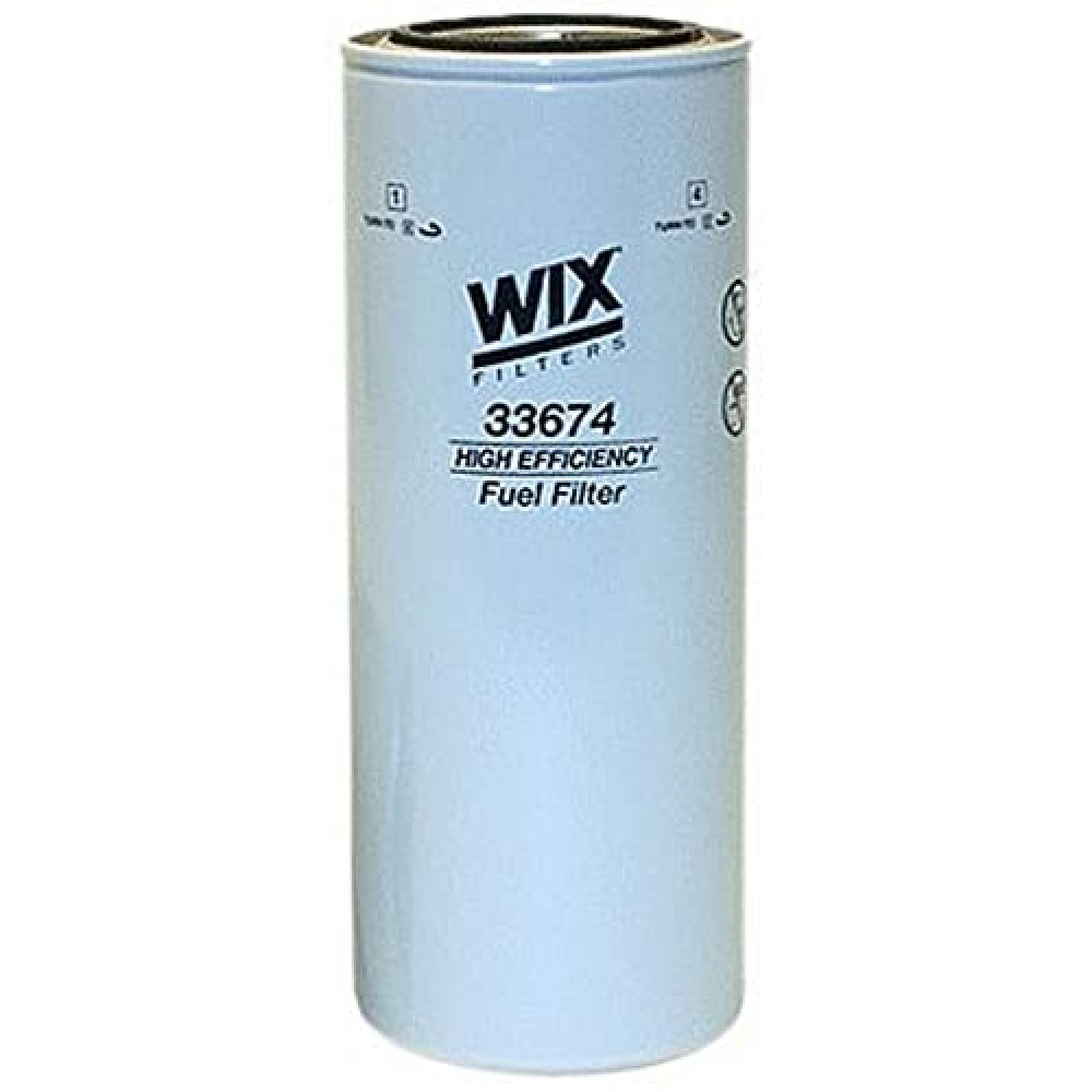 WIX Filters - 33674 Heavy Duty Spin-On Fuel Filter, Pack of 1