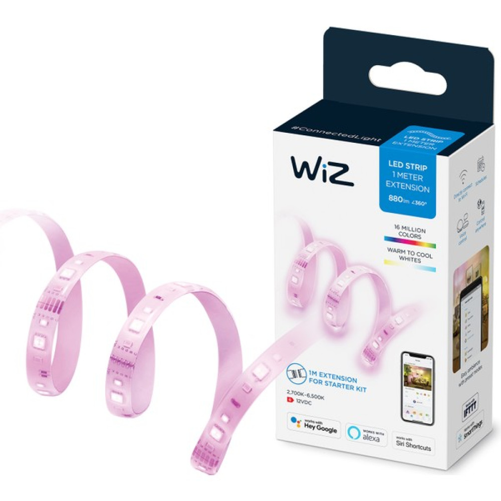 Wiz-Wi-Fi Renkli Ambiyans Akıllı 1mt. LED Şerit Uzatma Led Aydınlatmalar Fiyatı
