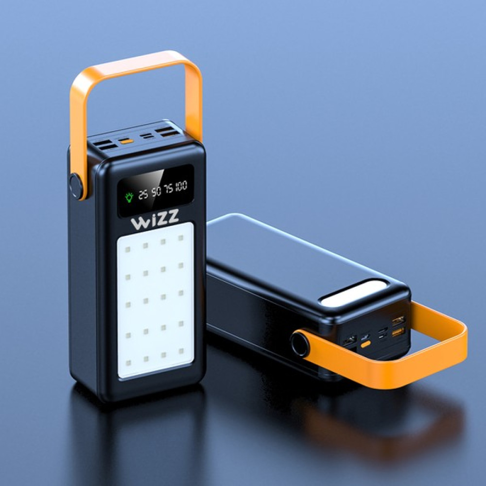 Wizz WP051S 50.000MAH 4lü USB Powerbank - Siyah Taşınabilir Şarj Cihazı - Powerbank Fiyatı