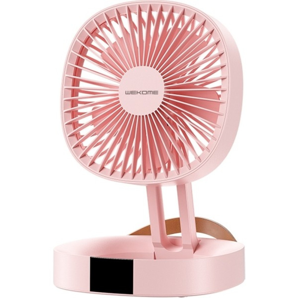Wk WT-F23 Çok Fonksiyonlu Taşınabilir Katlanabilir Masaüstü Elektrik Fan (Pembe) - Pembe Oto Boyaları Fiyatı