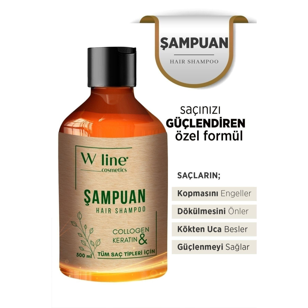 wline Saç Dökülmesine Karşı Bakım Şampuanı 500 ml Şampuan ve Saç Kremi Fiyatı