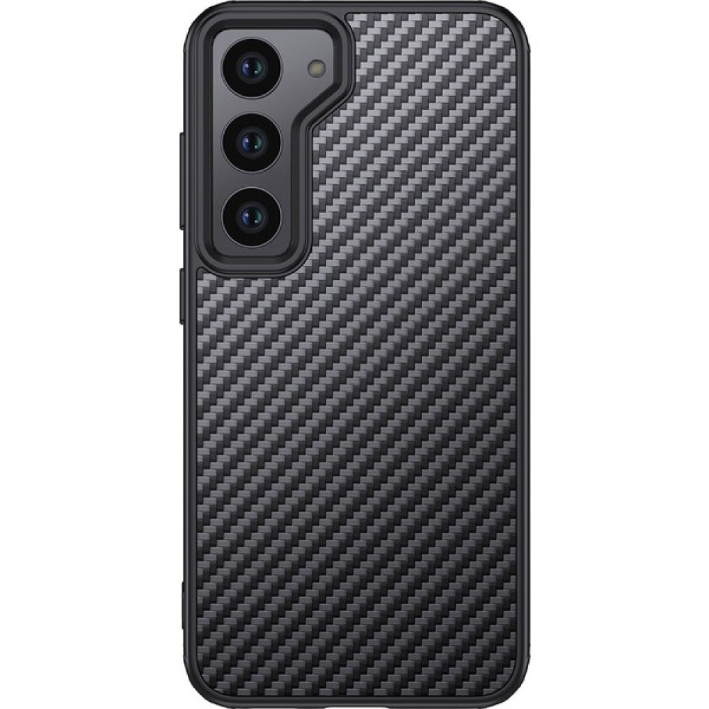 Wlons Galaxy S23 Uyumlu Kılıf Aramid Karbon Fiber Magsafe Özellikli Wlons Radison Kapak - Siyah Cep Telefonu Kılıfı Fiyatı