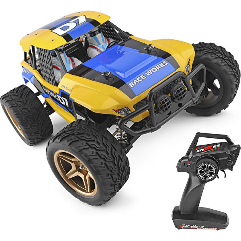 Wltoys Xk 12402-A D7 1/12 550 Motor 4WD 45 km Rc Araba - Sarı (Yurt Dışından) RC Araçlar ve Aksesuarları Fiyatı