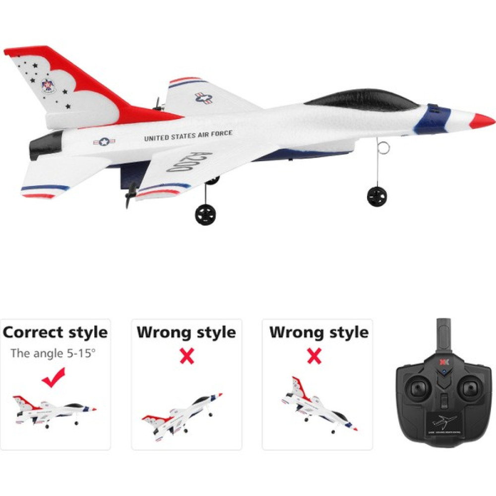 Wltoys Xk A200 F-16B Oyuncak Rc Uçak - Beyaz (Yurt Dışından) RC Araçlar ve Aksesuarları Fiyatı