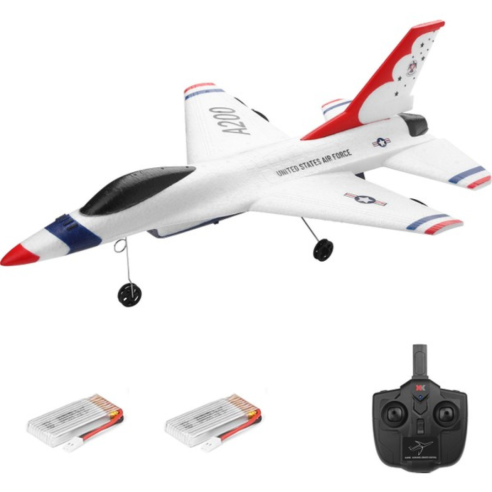 Wltoys Xk A200 F-16B Rc Uçak 2.4ghz 2ch Rc Uçak Uçuş - Renkli RC Araçlar ve Aksesuarları Fiyatı