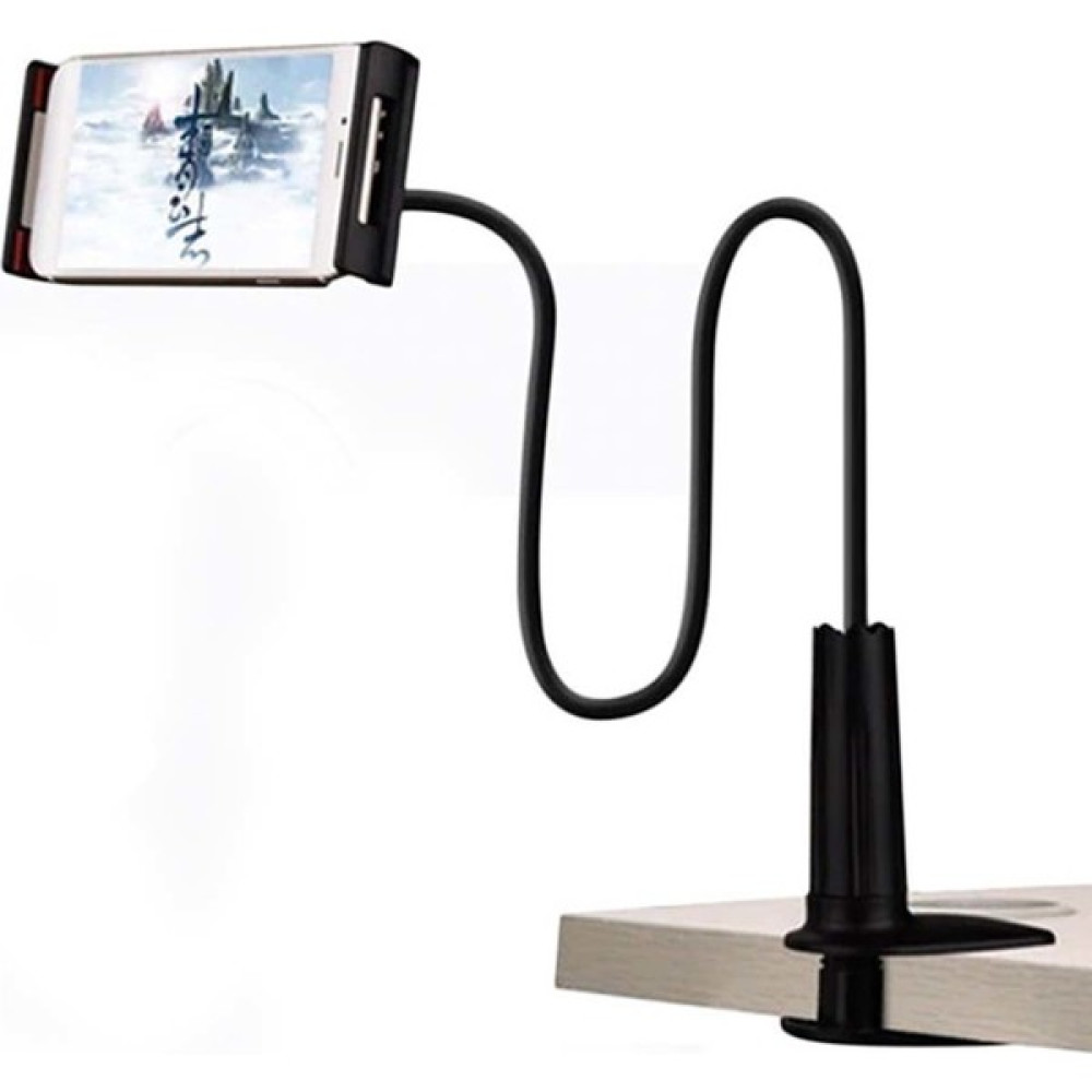 Wlue Masaüstü Telefon ve Tablet Tutucu 360° Flexible 72 cm Siyah Tablet Aksesuarı Fiyatı