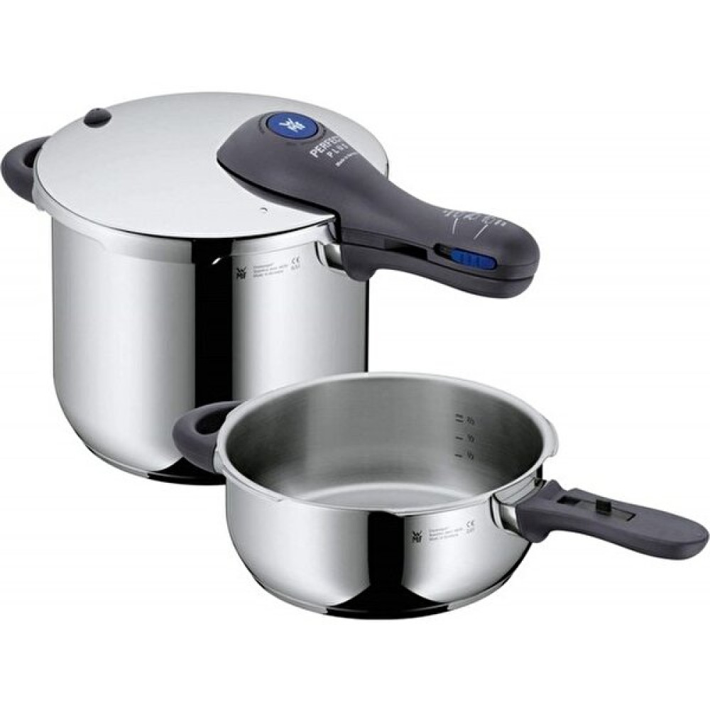 WMF 3201001180 Perfect Plus 6.5 L + 3 L Düdüklü Tencere Seti Düdüklü Tencereler Fiyatı