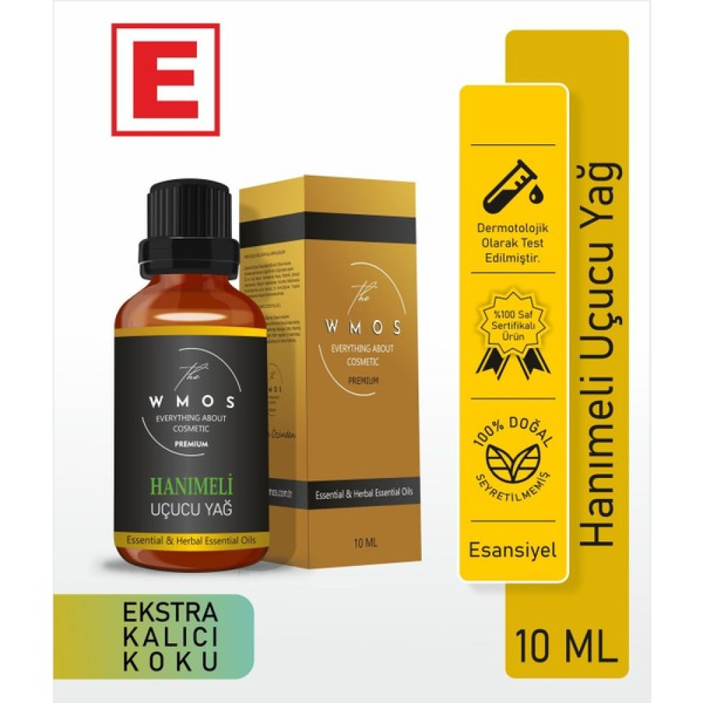 Wmos Hanımeli Uçucu Yağ 100 % Saf Esansiyel Uçucu Yağ Aromaterapi Yağı Oda Kokusu Buhurdanlık Yağı 10ML Oda Kokusu Fiyatı