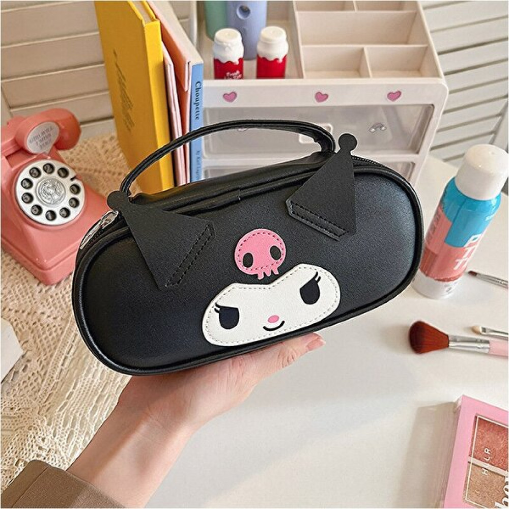 WN01 Beautifyy Sanrio Pio Kuromi Melodisi Büyük Kapasiteli Kalem Kılıfı Kız Kalp Kırtasiye Çantası Öğrenci Sevimli Kalem Kılıfı (Yurt Dışından) Kalemlik (Kalem Kutusu) Fiyatı