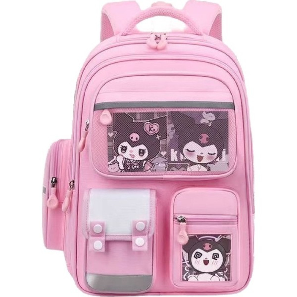 WN102 Chenwei1 Kuromi Ilkokul Büyük Kapasiteli Sırt Çantası (Yurt Dışından) Unisex Sırt Çantası Fiyatı