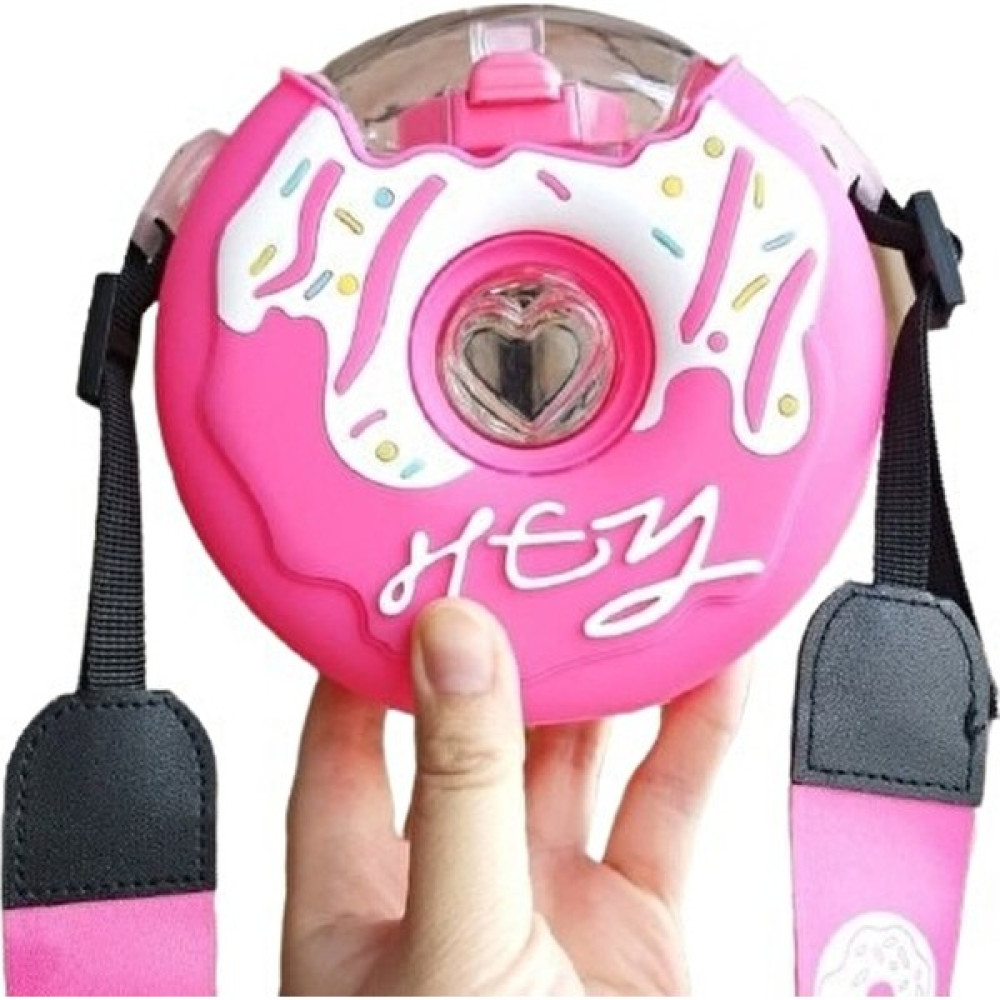Wn33 1st Try Donut Suluk Çocuk Kupası Öğrenci Anti-Güz Kupası (Yurt Dışından) - Pembe - Beyaz Suluk Fiyatı