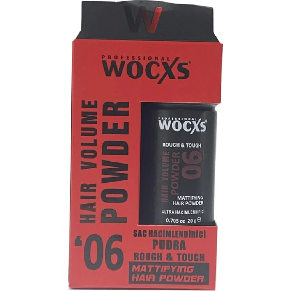 Wocxs 06 Ultra Hacim Veren Saç Şekillendirici Mat Pudra Wax Dust It 20 gr Saç Şekillendirici Krem Fiyatı