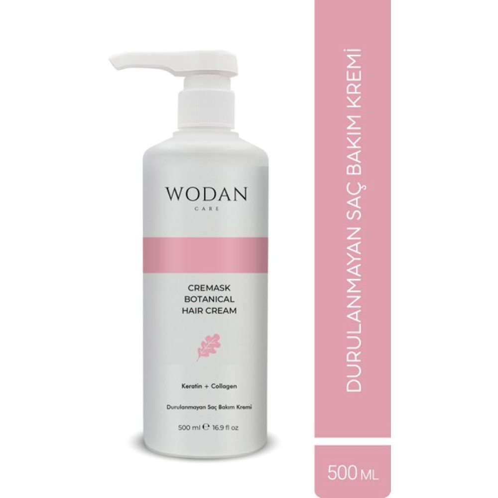 Wodan Care Cremask Botanical Durulanmayan Saç Bakım Kremi 500 ml Şampuan ve Saç Kremi Fiyatı