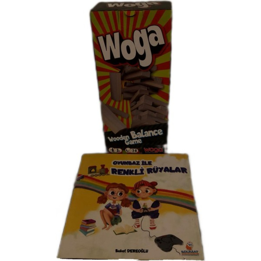 Woga Denge Oyunu Ahşap 54 Parça Woga (Kitap Hediyeli) Oto Boyaları Fiyatı