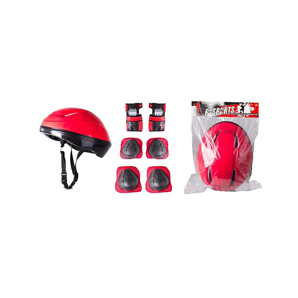 Wogard Kask Dizlik Ve Dirseklik Seti (Kırmızı) Paten Kaykay Scooter Fiyatı