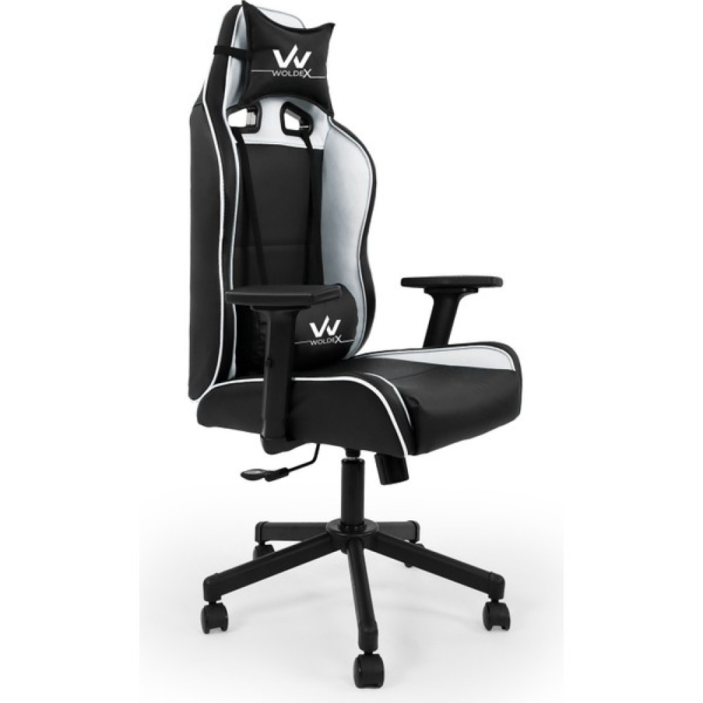 Woldex Vista Profosyenel Oyuncu Koltuğu 3D Kol Ayarlı 140° Yatar - Beyaz Çalışma Koltuğu Fiyatı