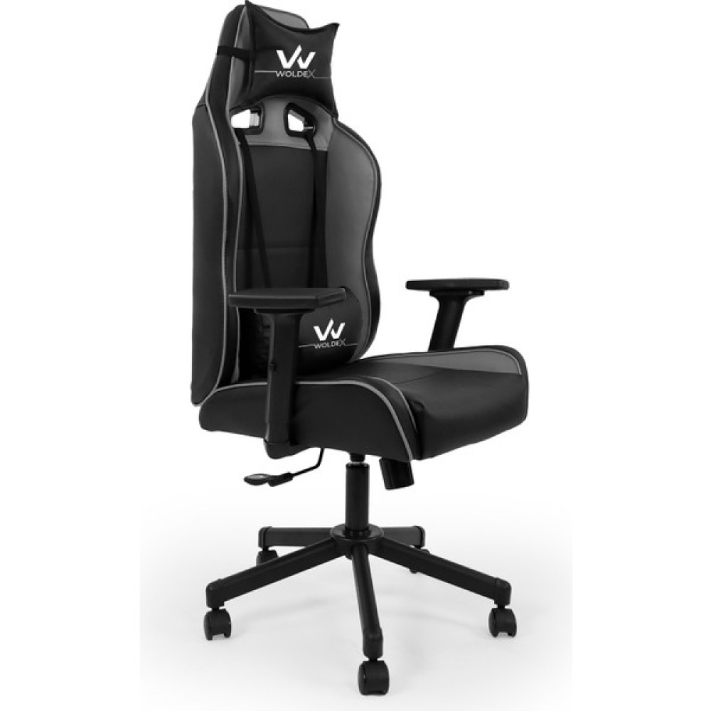 Woldex Vista Profosyenel Oyuncu Koltuğu 3D Kol Ayarlı 140° Yatar - Gri Çalışma Koltuğu Fiyatı