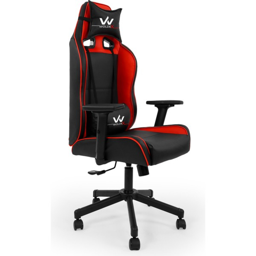 Woldex Vista Profosyenel Oyuncu Koltuğu 3D Kol Ayarlı 140° Yatar - Kırmızı Çalışma Koltuğu Fiyatı