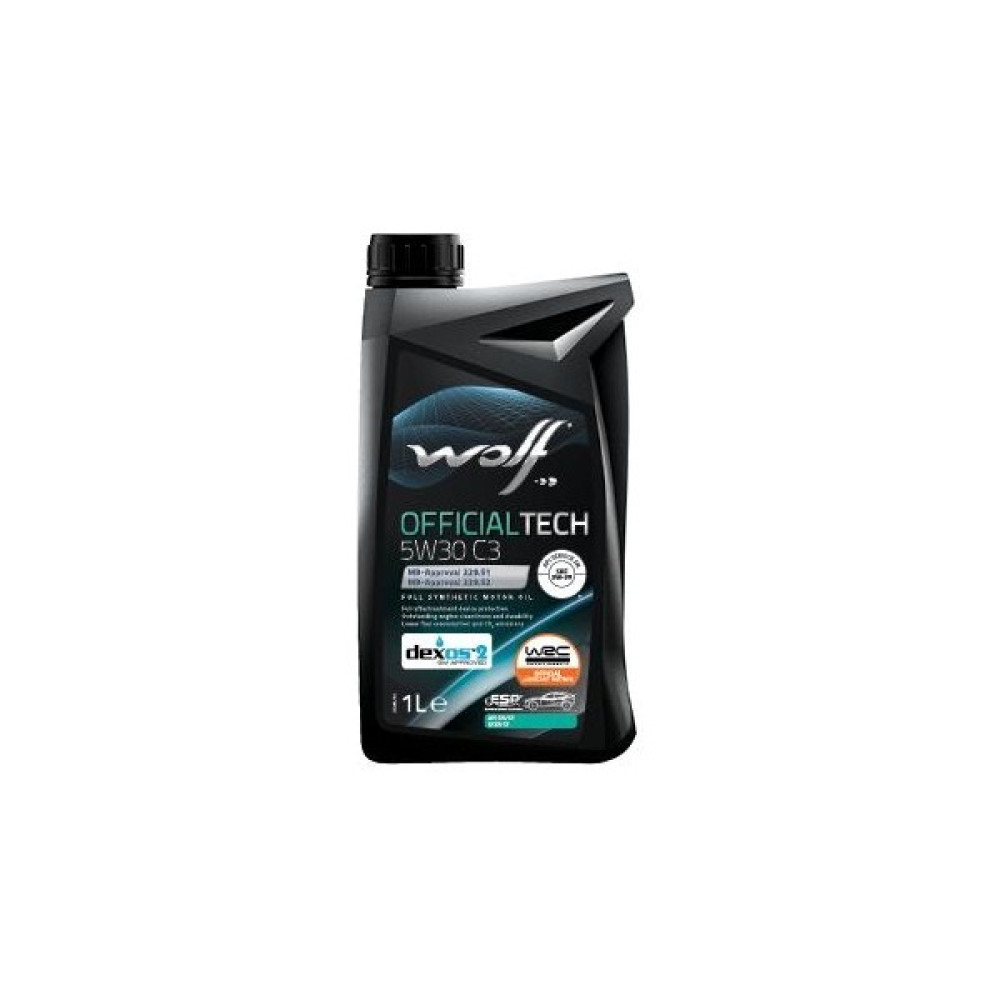Wolf Motor Yağı Onay Kodlu 5W30 229.51-229.52 1lt Oto Boyaları Fiyatı
