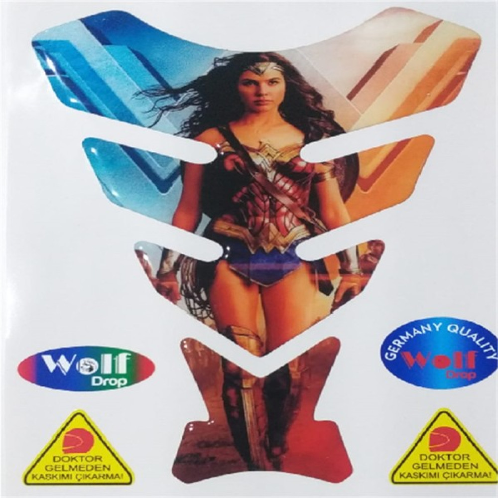 Wolf Tank Pad Universal Wonder Woman Oto Boyaları Fiyatı