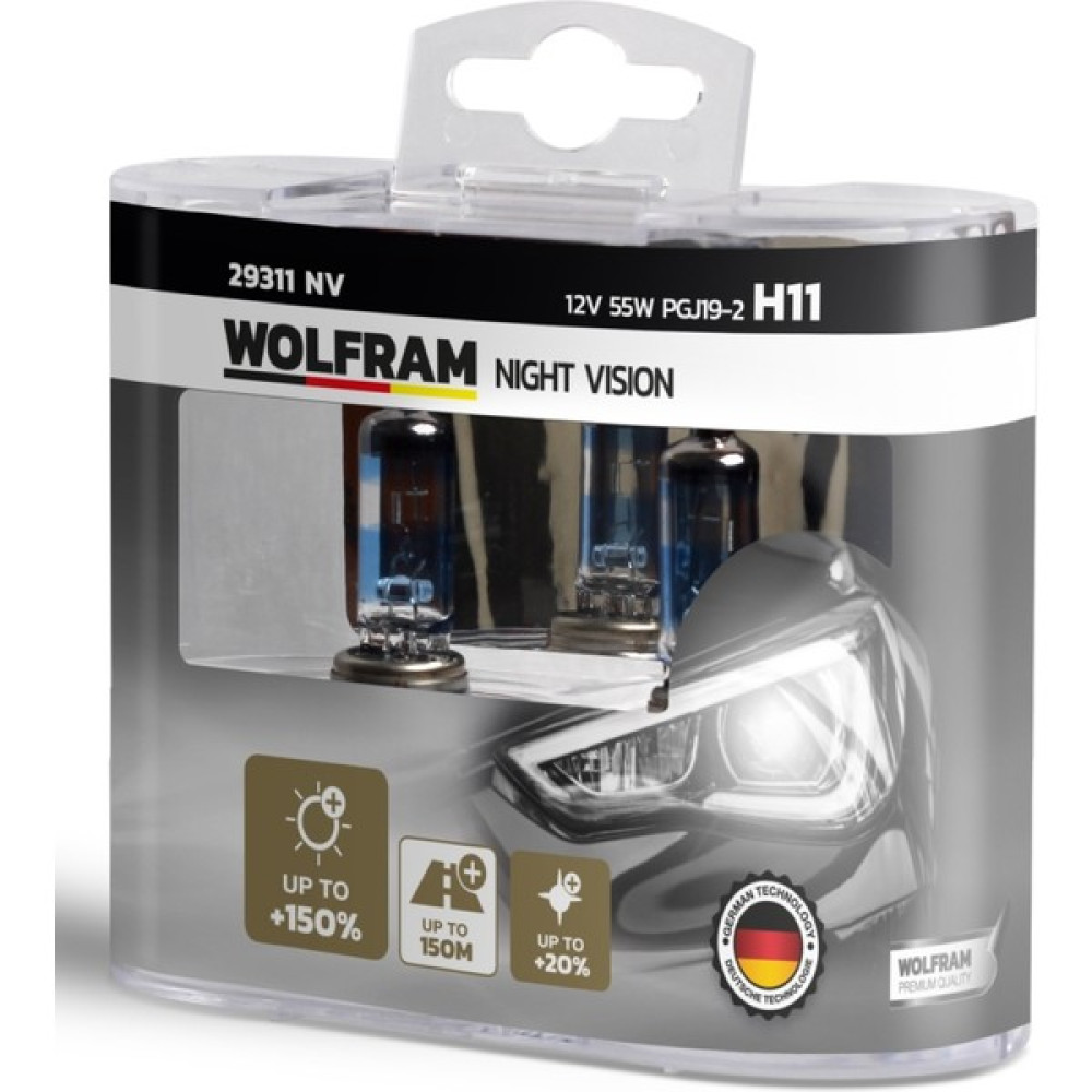 Wolfram Nightvision %150 Fazla Işık %20 Ekstra Beyazlık Oto Boyaları Fiyatı