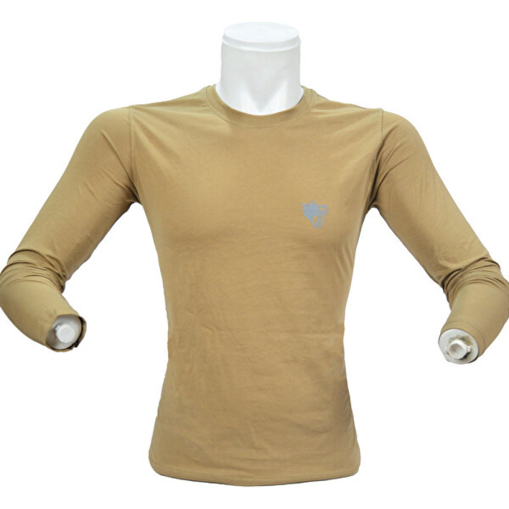 Wolftrap Tactical %100 Pamuk Siyah Uzun Kollu Tişört, Bisiklet Yaka Esnek ve Yumuşak T-Shirt T-Shirt & Sweatshirt (Outdoor) Fiyatı