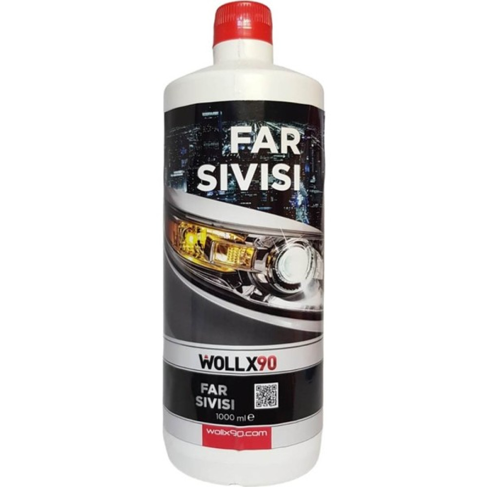 Woll X90 WOLLX90 Buharlı Far Temizleme Sıvısı (Far Parlatıcı, Far Kimyasalı ) 1000ML Oto Çizik Giderici Fiyatı