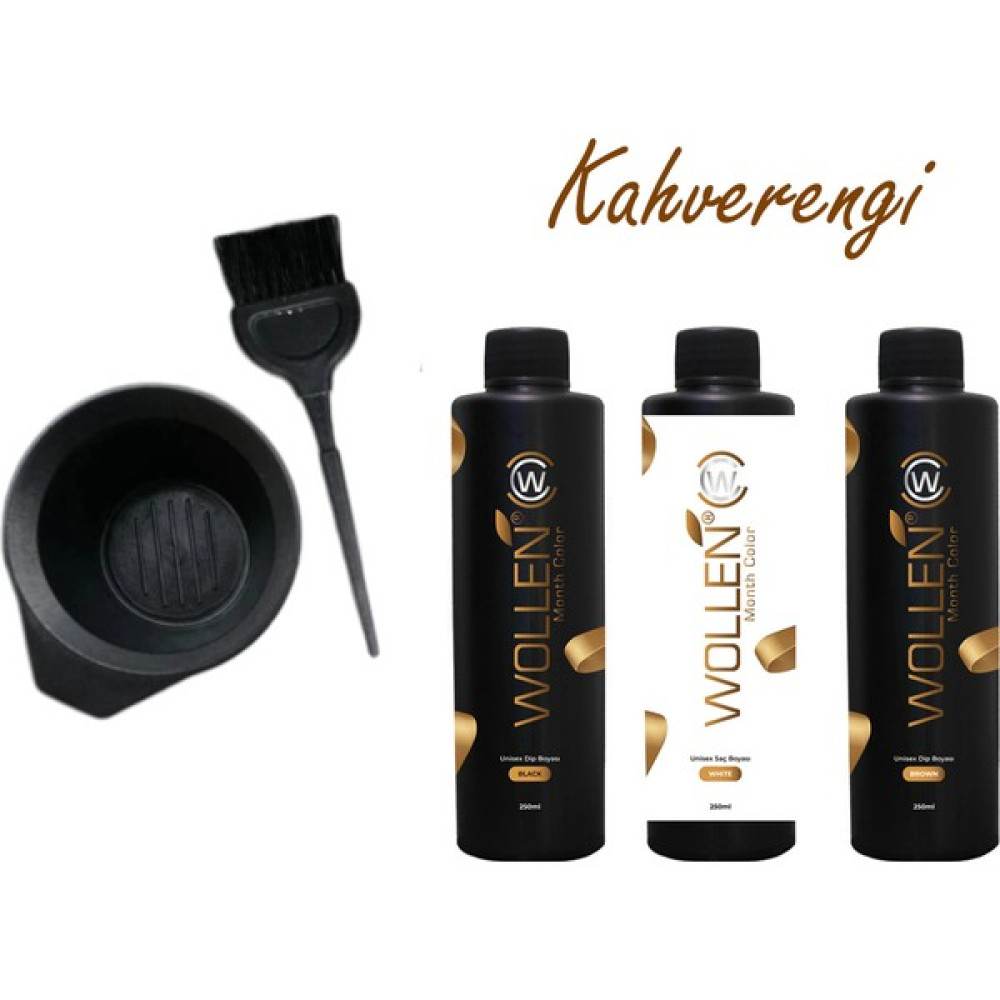 Wollen Kahverengi Dip Boyası - KAHVERENGİ Saç Boyası Fiyatı