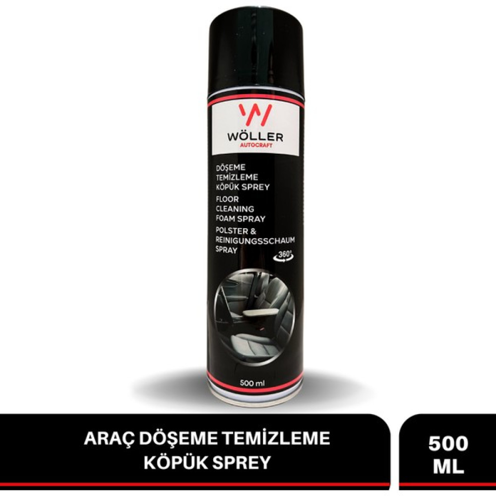Wöller Oto Döşeme Temizleyici Köpük Sprey 500 Ml. - 500 ml Oto Bakım & Yenileme Ürünleri Fiyatı