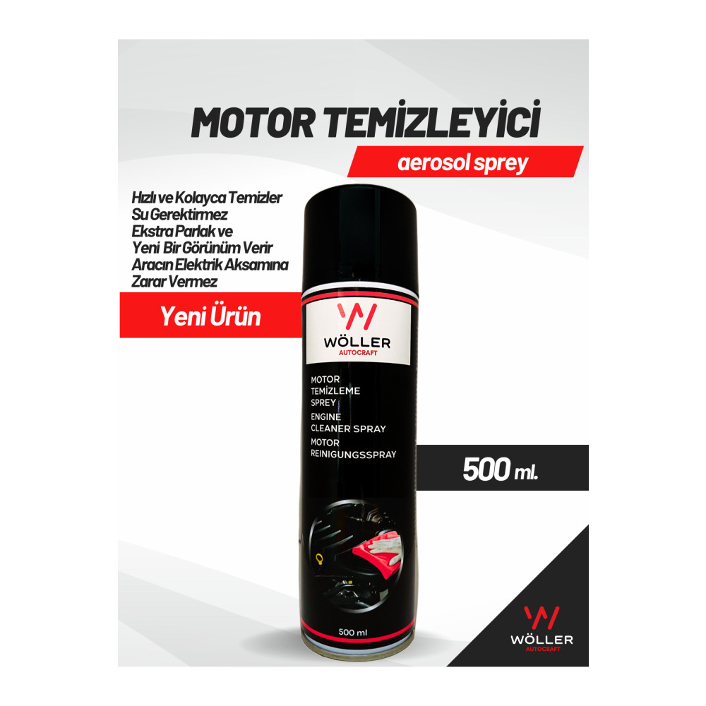 wöller Susuz Motor Temizleme Spreyi Motor Temizleyici 500 Ml. Oto Bakım & Temizlik Ürünleri Fiyatı