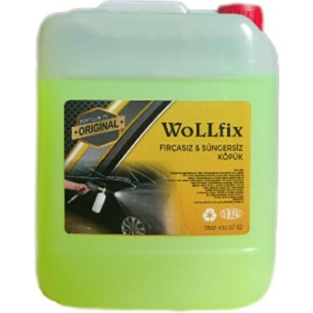Wollfix Fırçasız Oto Yıkama Köpüğü Cilalı 5 kg Oto Yıkama Ürünleri Fiyatı