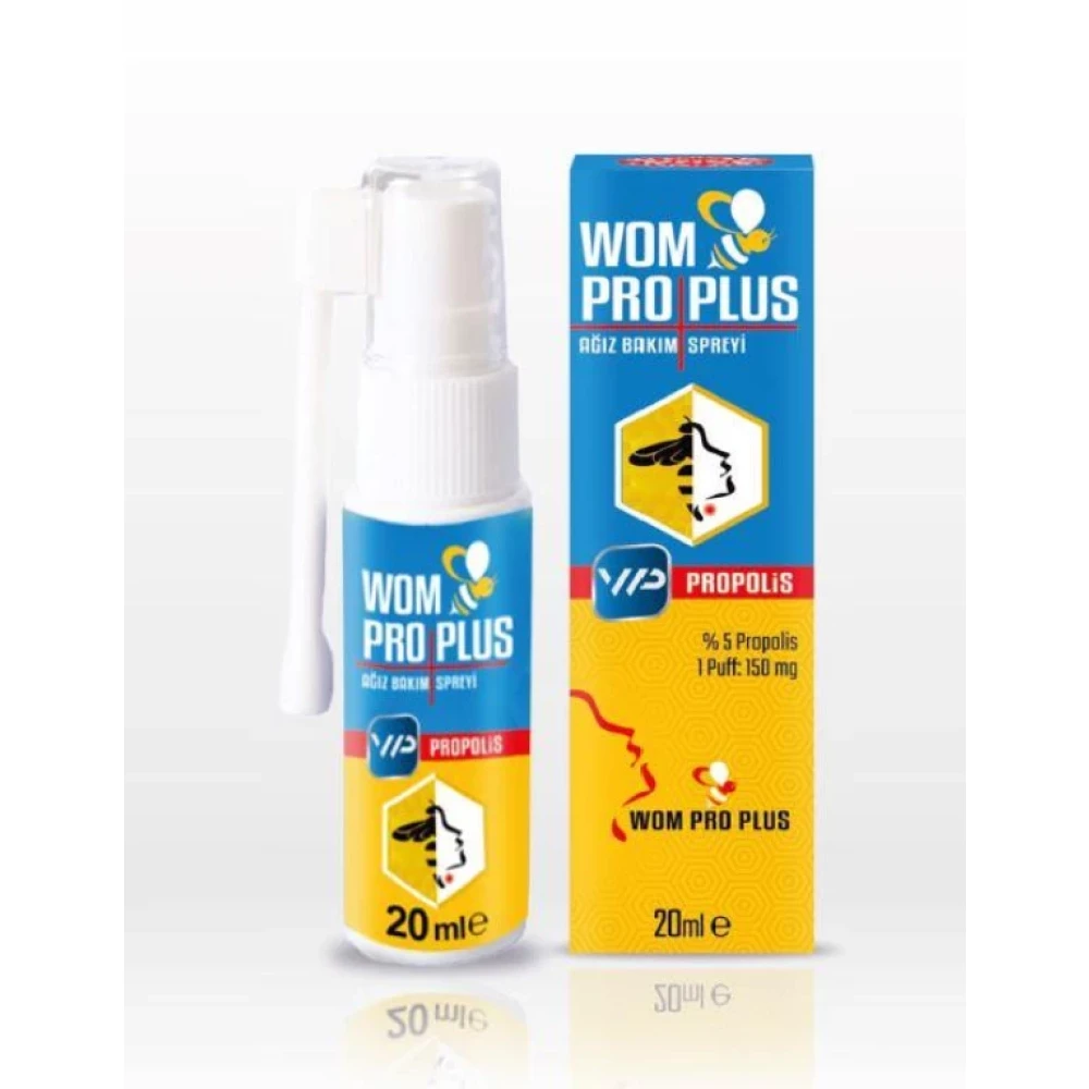 Wom Dental Pro Plus Ağız Bakım Spreyi 20 Ml Ağız Gargara ve Spreyi Fiyatı