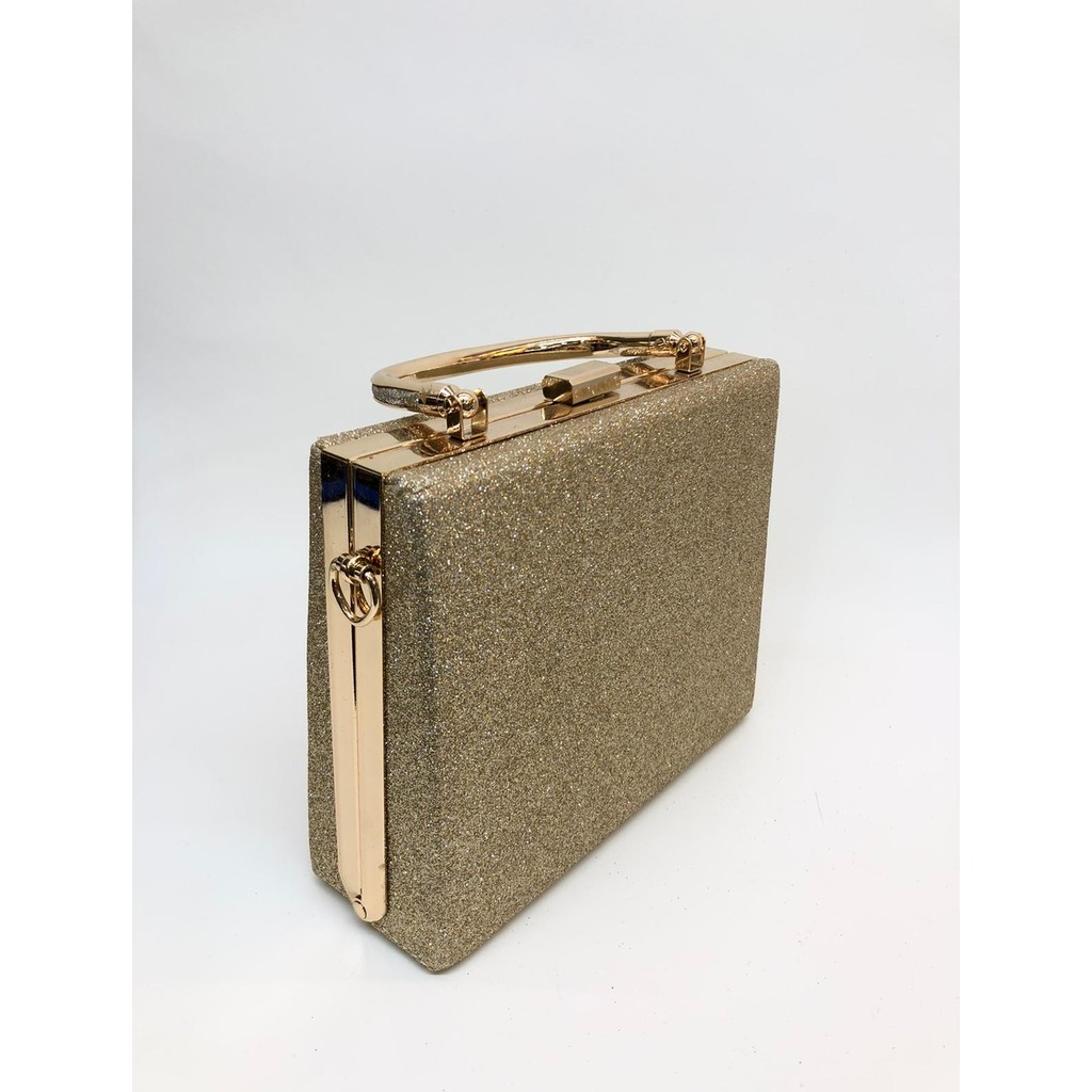 Womenacs Altın Renk Simli Kadın Abiye Clutch Portföy Çanta Giyim & İç Giyim Fiyatı