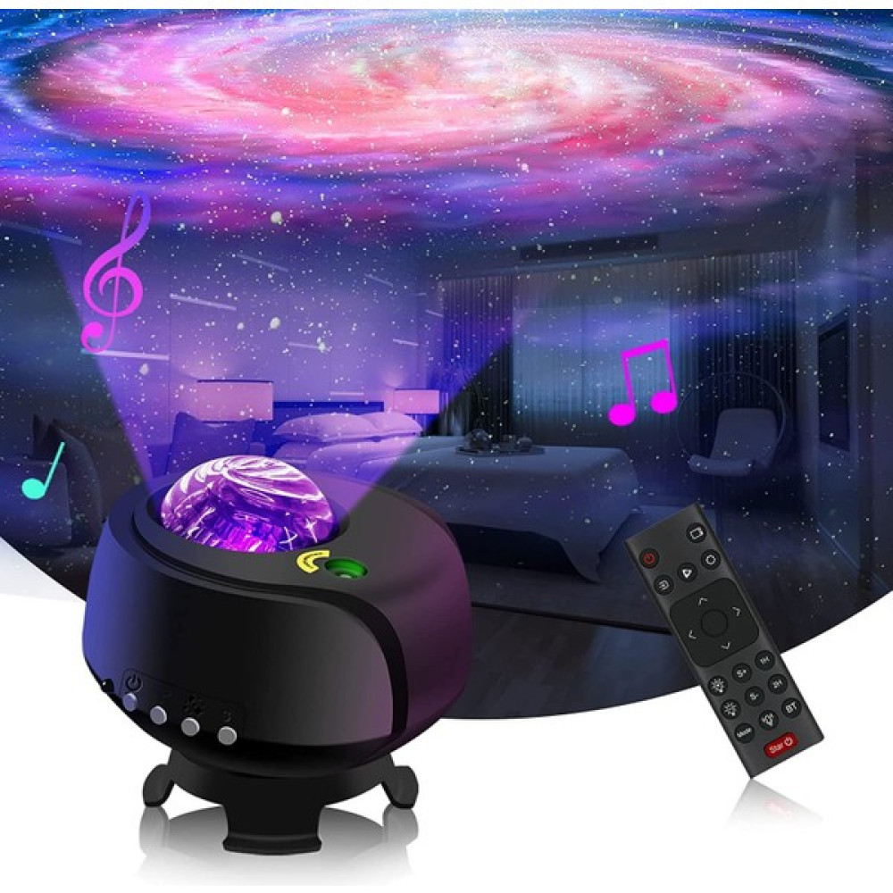 Wonderland Galaxy Gece Lambası Projektör Yatak Odası Karaoke Dekor Müzik Hoparlör Zamanlayıcı Penceresi Projektör Çocuklar Noel Doğum Günü Hediyesi... Bebek Oyuncakları Fiyatı