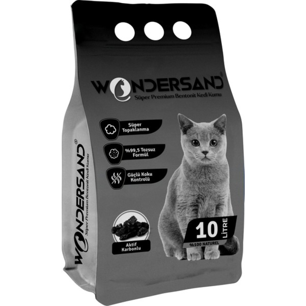 Wondersand Aktif Karbon Süper Premium Kedi Kumu 10 Lt Evcil Hayvan Ürünleri Fiyatı