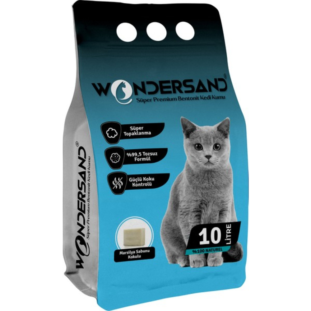 Wondersand Sabun Kokulu Ince Tane Topaklanan Kedi Kumu 10 Lt Evcil Hayvan Ürünleri Fiyatı