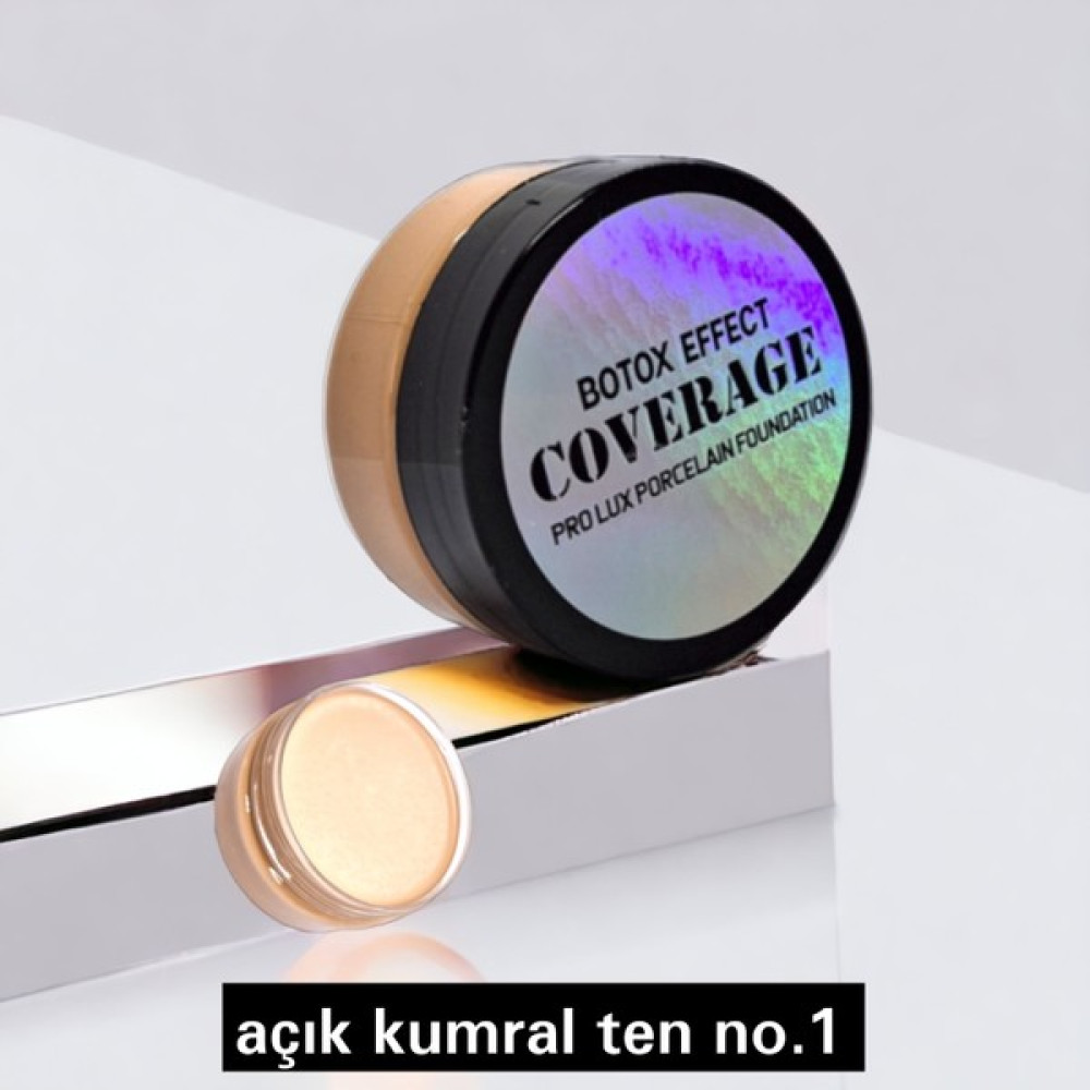 Wonderway Porselen Fondöten- Botox Effect No:1 Açık Ten - 01 Fondötenler Fiyatı