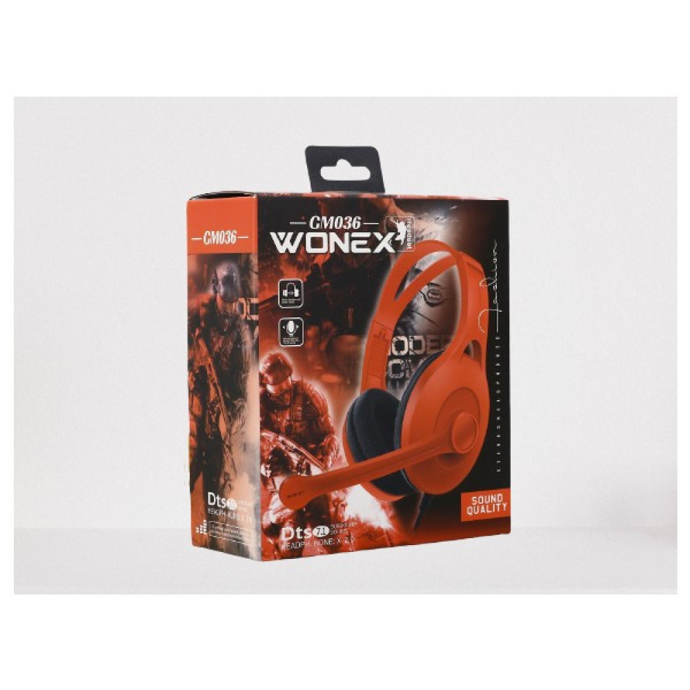 Wonex GM036 Oyuncu Kulaklığı Kırmızı Kulak Üstü Kulaklık Fiyatı
